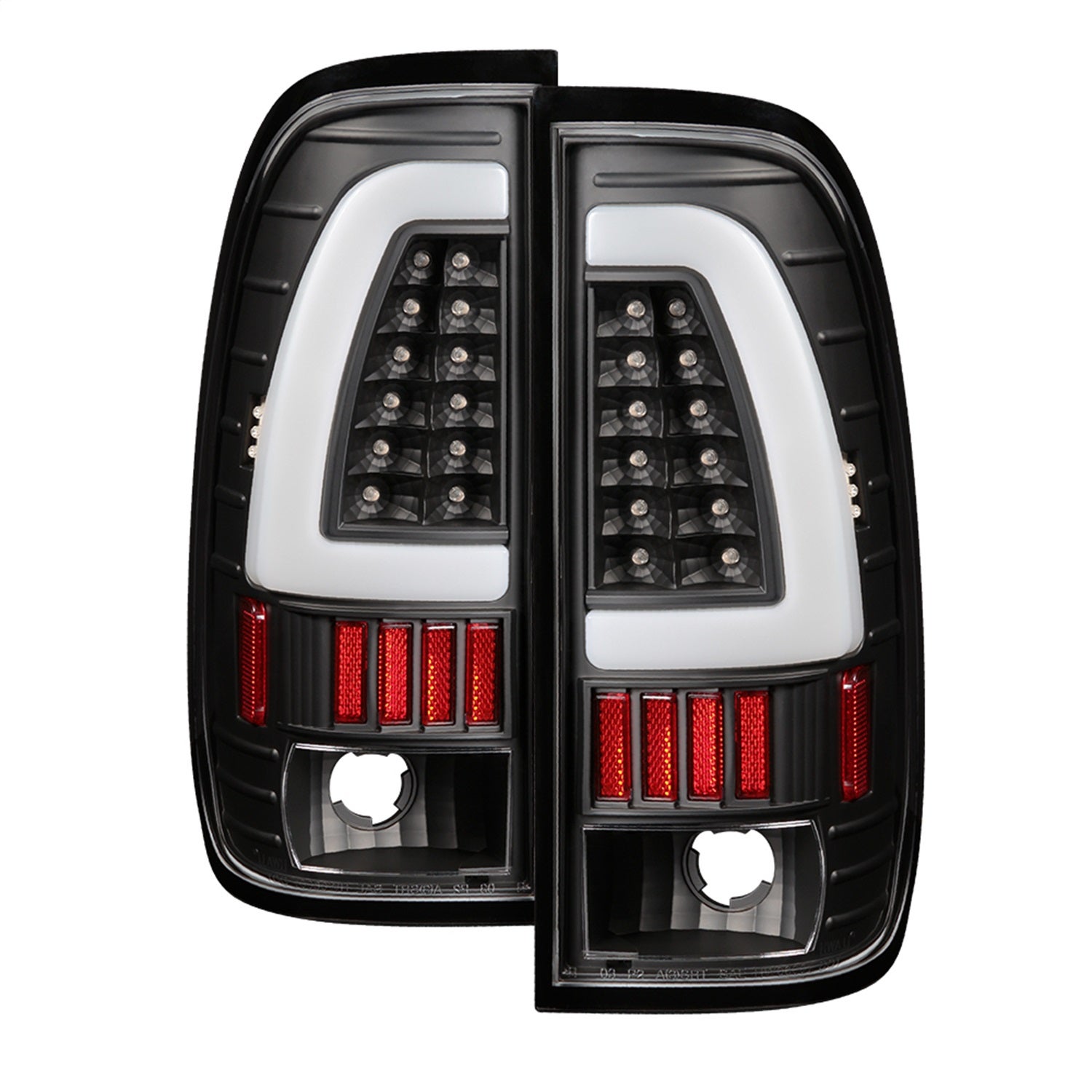 Spyder Auto 5082084 Xtune Light Bar Led Tail Lights   Xtune Light Bar Led Tail