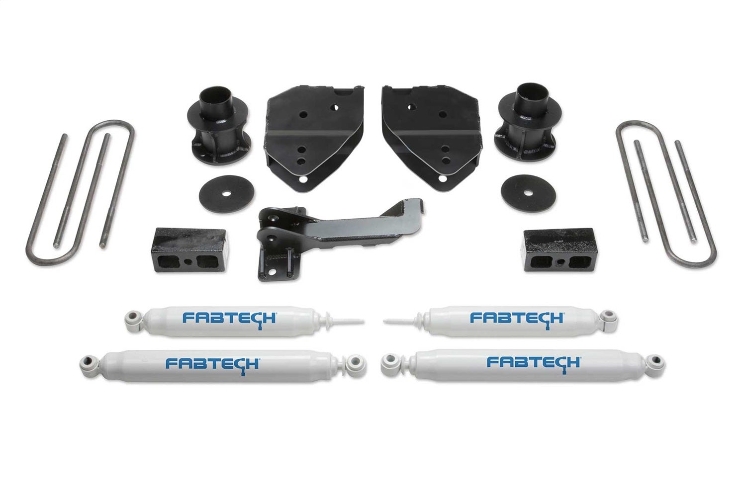 Fabtech K2213 Budget Lift System W/Shock Fits F-250 Super Duty F-350 Super Duty