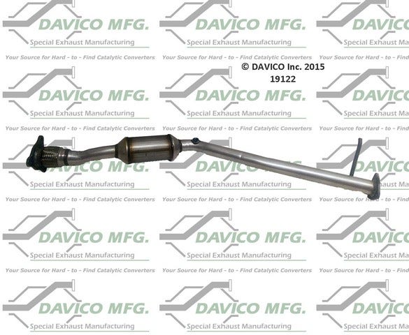 Davico Mfg Catalytic Converter P/N:19122  Catalytic Converter P/N: