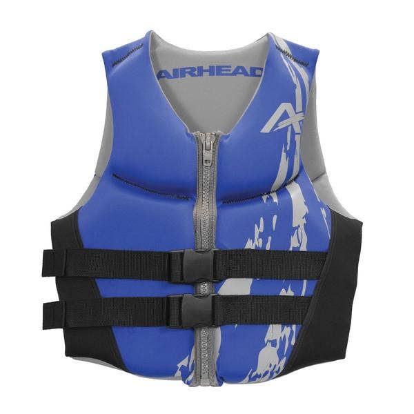 Airhead Adult Swoosh Kwik-Dry Neolite Flex Life Vest, Blue, Large Airhead Adult