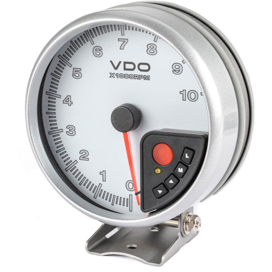 Prt Performance 5In Tach 0-10K Rpm White Face Prt Performance 5In Tach 0-10K Rpm