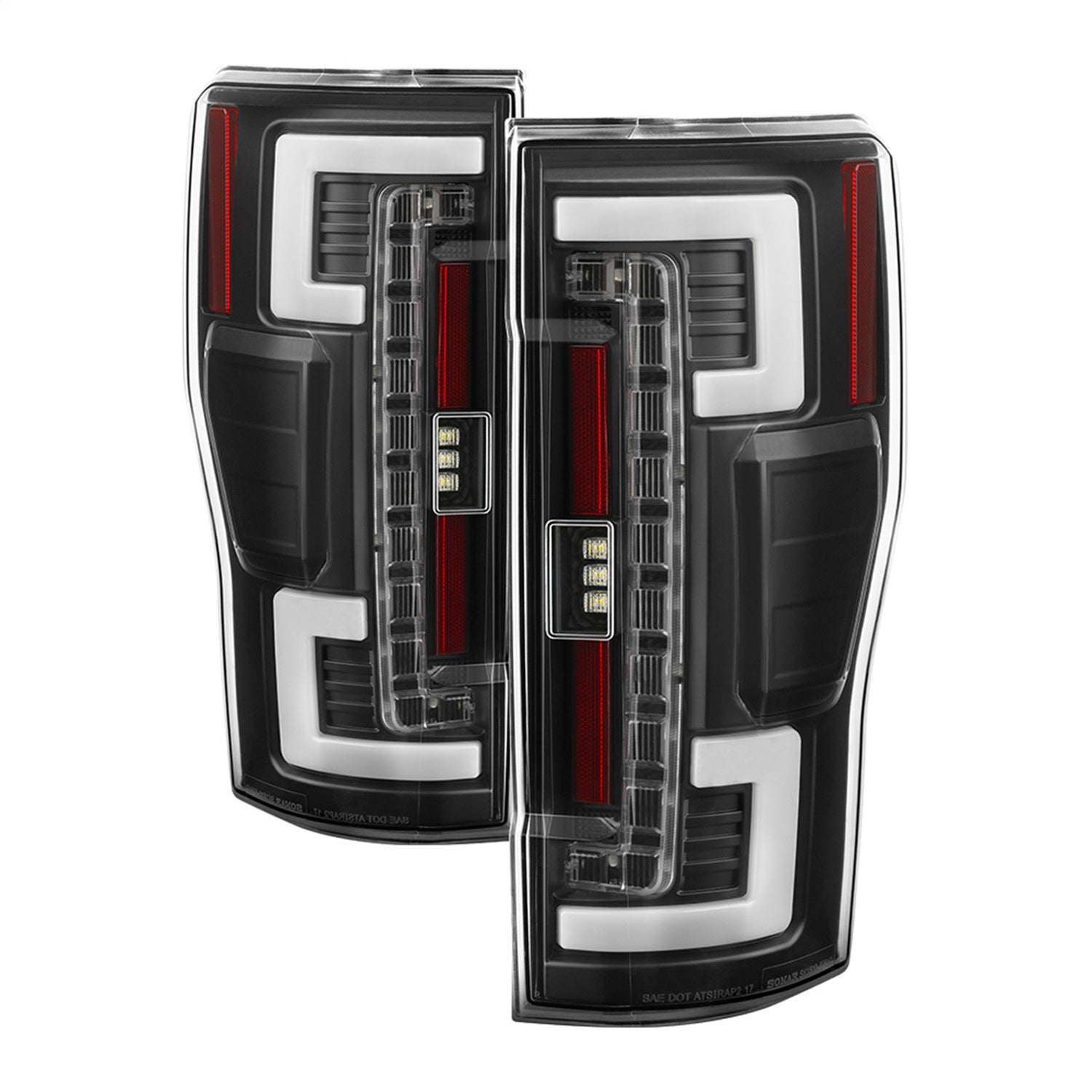 Spyder Auto 5085610 Led Tail Lights Fits 17-18 F-250 Super Duty   Led Tail