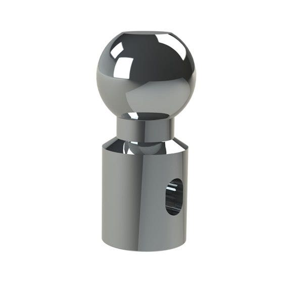 Weigh Safe Wsb-L 1-7/8" Tow Ball (7500 Gtw Capacity 1500 Lb Tongue Weight)