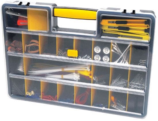 Performance Tool W54037 26 Compartment Organizer   Parts Organizer; Color -