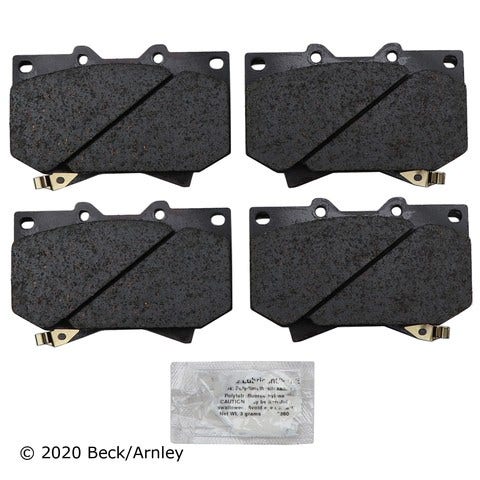 Beck/Arnley Disc Brake Pad Set P/N:089-1618  Disc Brake Pad Set P/N: