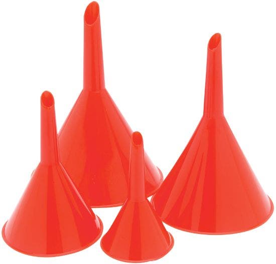 Performance Tool 1144 4-Piece Funnel, Plastic   4-Piece Funnel, Plastic