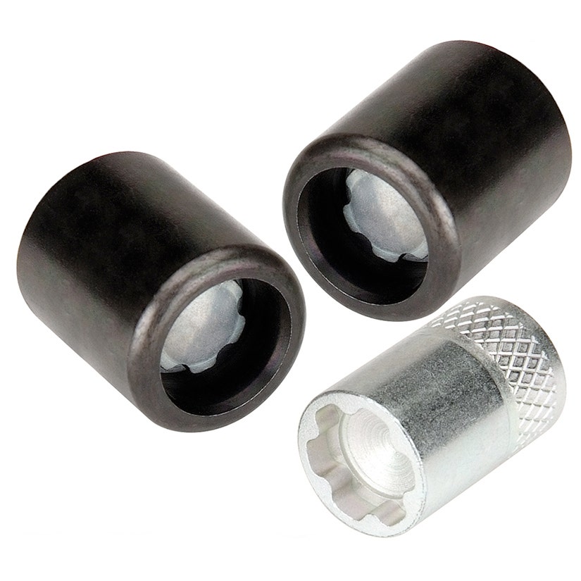 Mcgard 76058 Black Jeep Wrangler Tj/Lj Door Locks (Set Of 2)  Wheel Access  Door