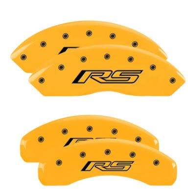 Mgp Caliper Covers 14255Srs5yl Rs (Camaro Gen 5/6) Yellow Powder Coat Finish,