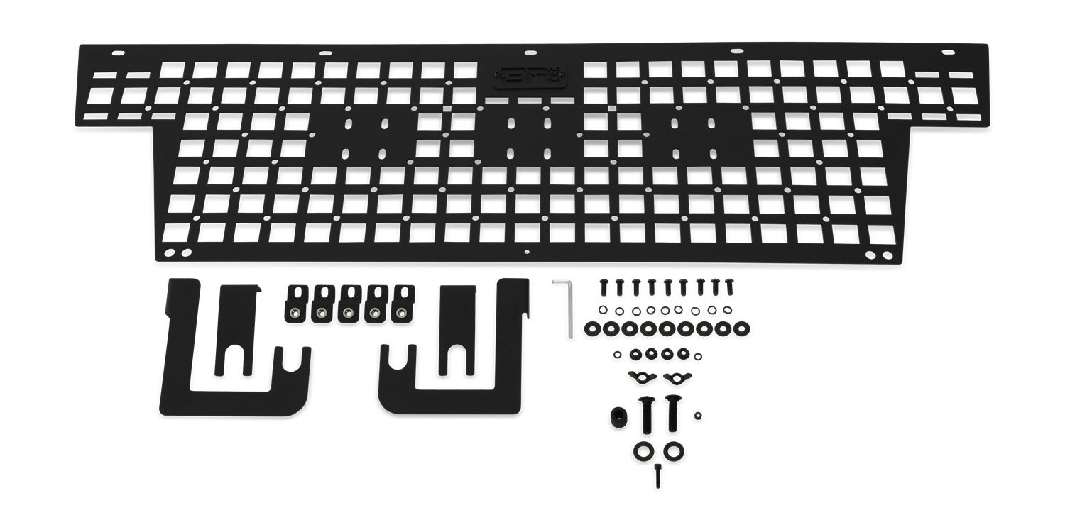 Body Armor Tc-7125 Bed Side Molle System Fits 05-21 Tacoma   Bed Side Molle