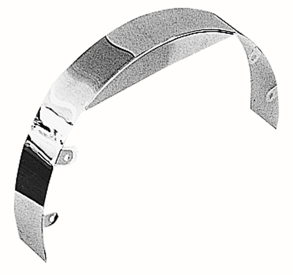 Trans-Dapt 9453 Chrome 20" Fan Shroud Trans Dapt  Cooling Fan Shroud; Depth (In)