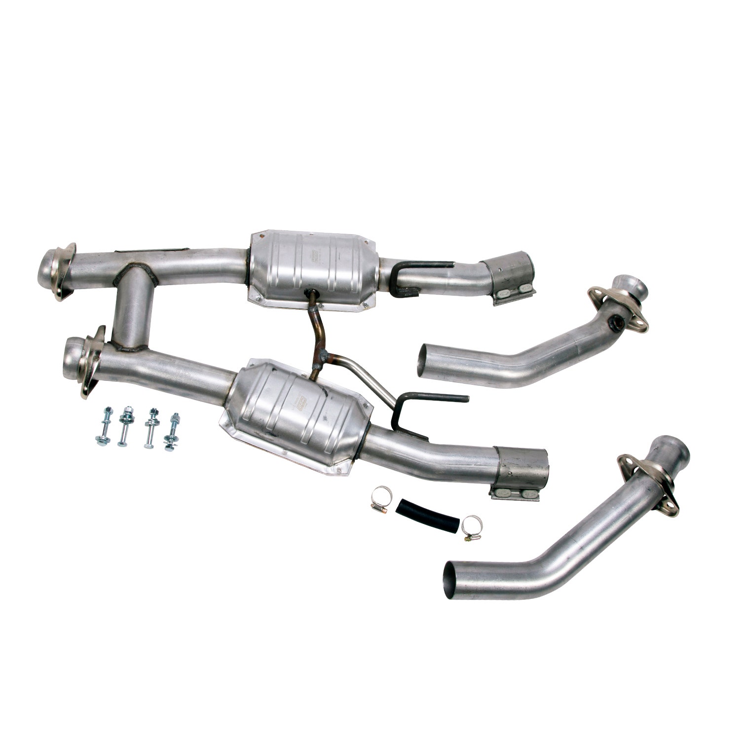 Bbk Performance 1521 High-Flow Full H-Pipe Assembly Fits 86-93 Mustang Bbk