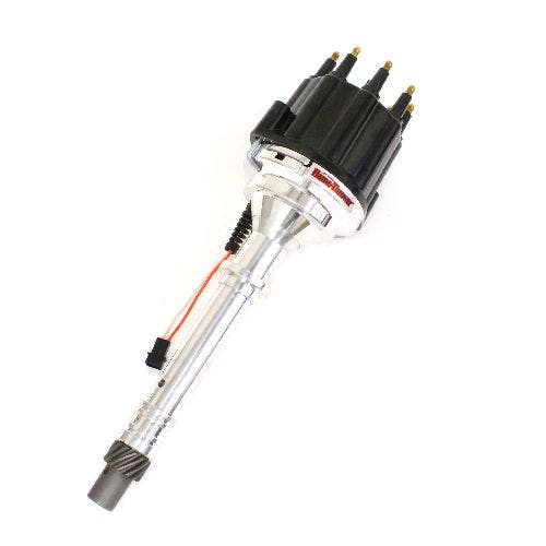 Pertronix D330710 Billet Distributor (Mag Trig Ford Sb Black Male Cap)   Billet