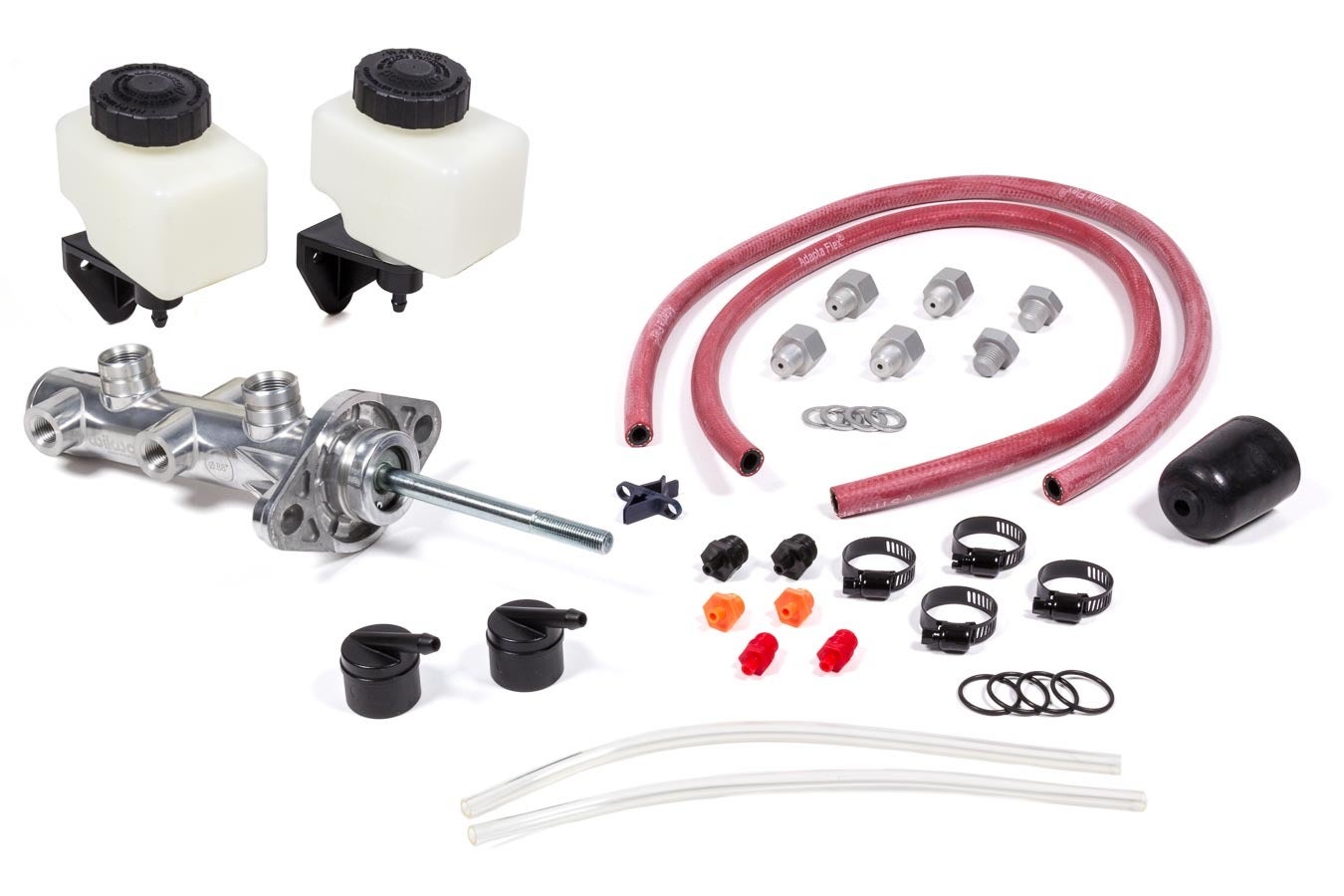 Wilwood 260-14242-P Tandem M/C Remote Mnt15/16In Bore, 1 Pack  260-14242-Bk