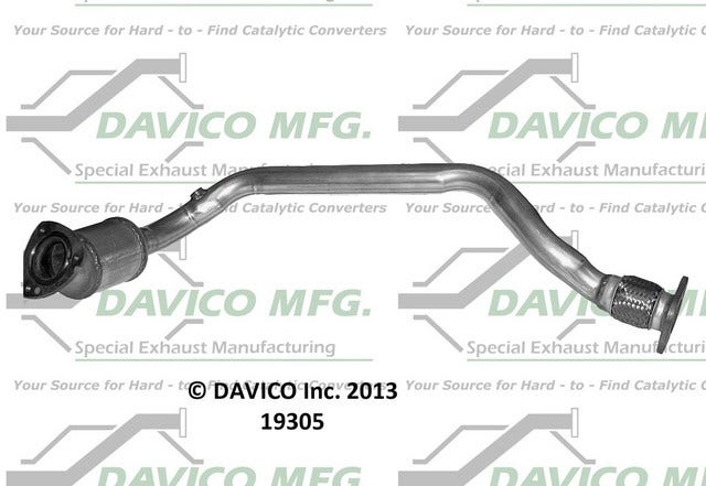 Davico Mfg Catalytic Converter P/N:19305  Catalytic Converter P/N: