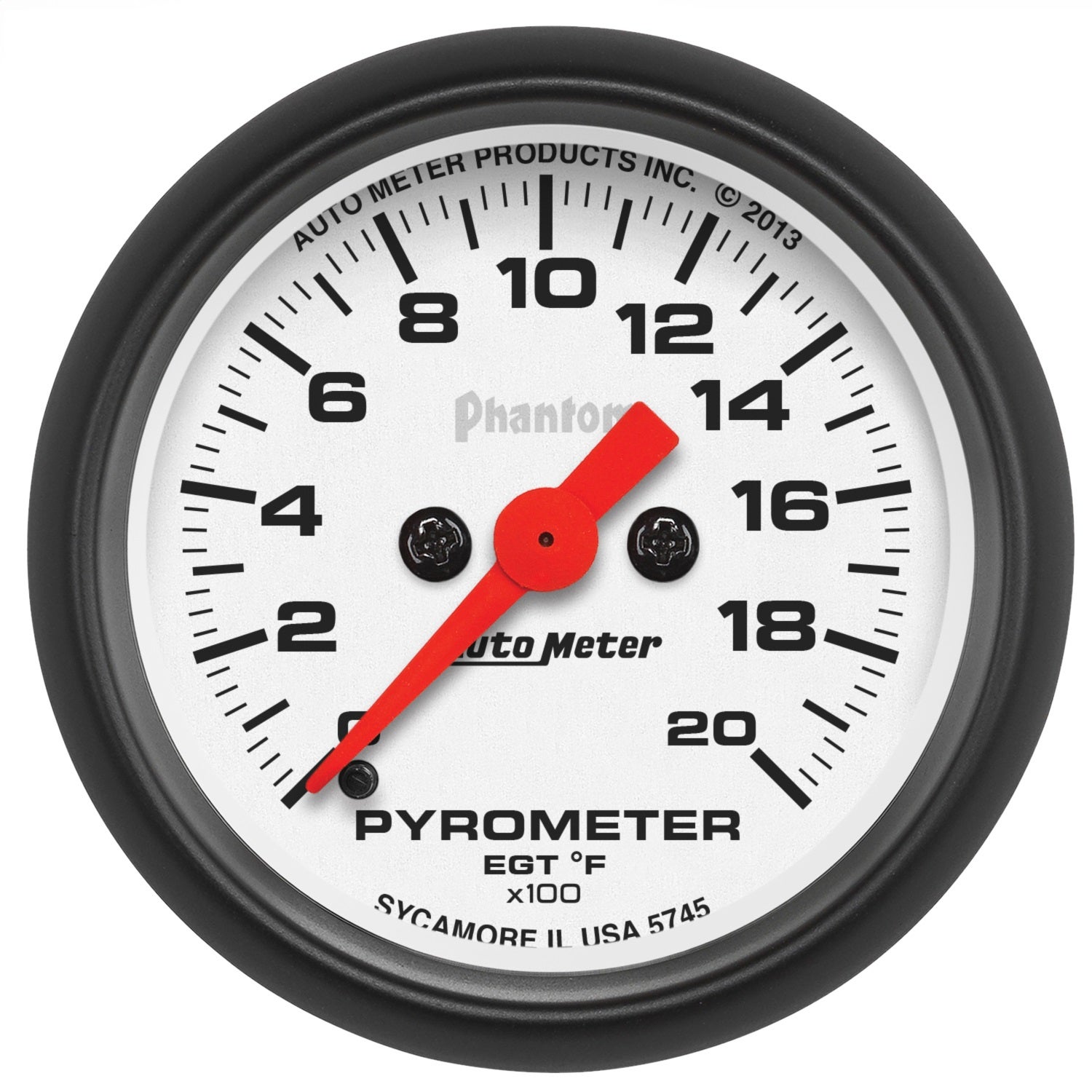 Autometer 5745 Phantom Electric Pyrometer Gauge Kit Auto Meter Products 5731