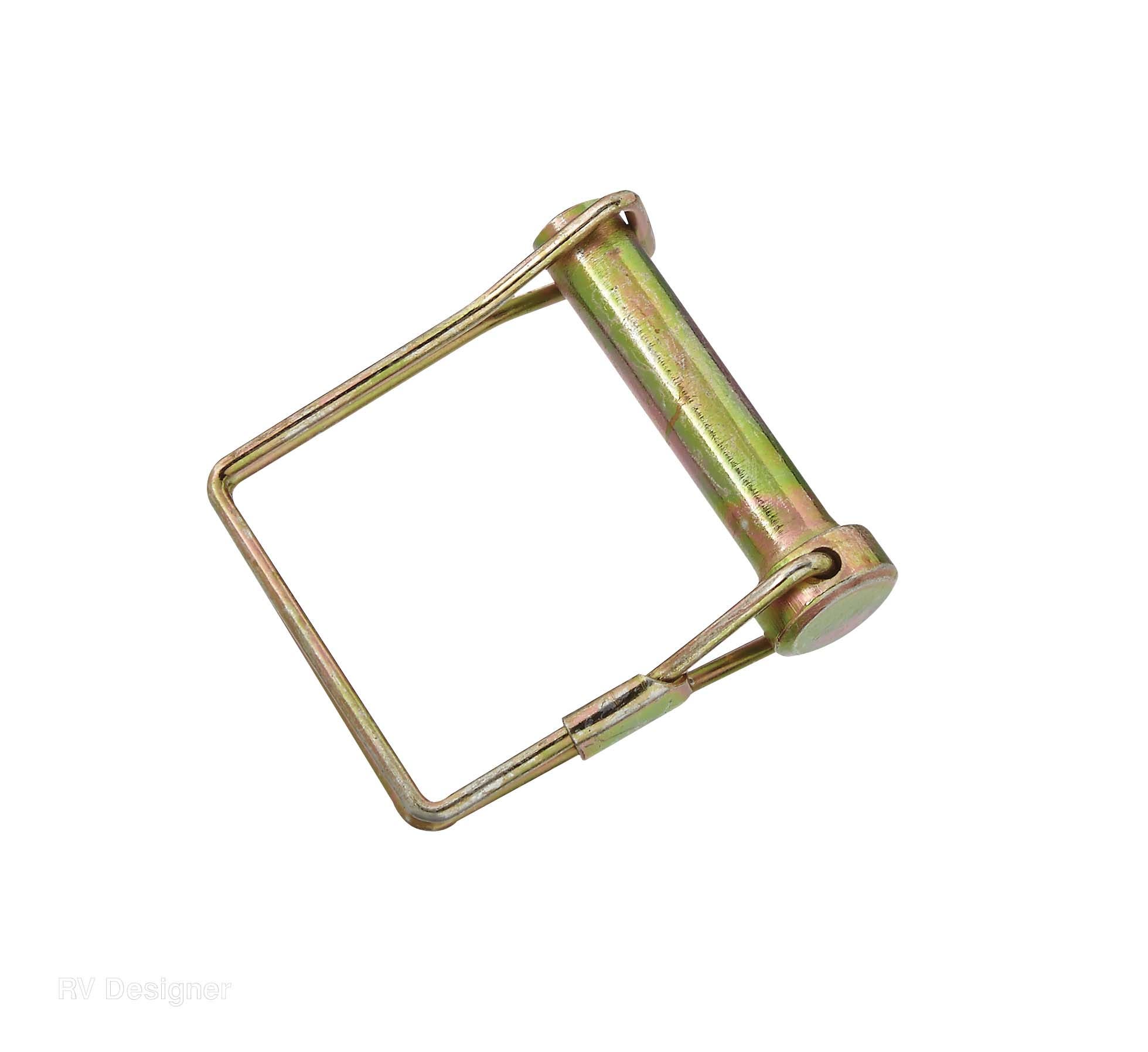 Rv Designer H425, Safety Lock Pin, 3/8 Inch X┬Á 1-1/2 Inch, Outside Rv Towing