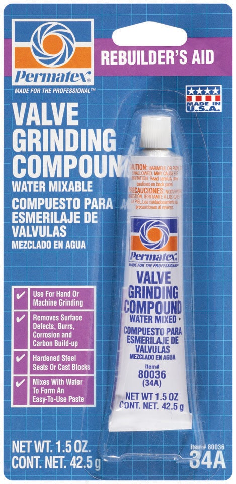 Permatex Valve Grinding Compound 1.5 Oz.  Valve Grinding Compound 1.5 Oz.