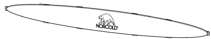 Norcold 631754 Overlay  631366 Refrigerator Door Flapper; Compatibility -  1210/