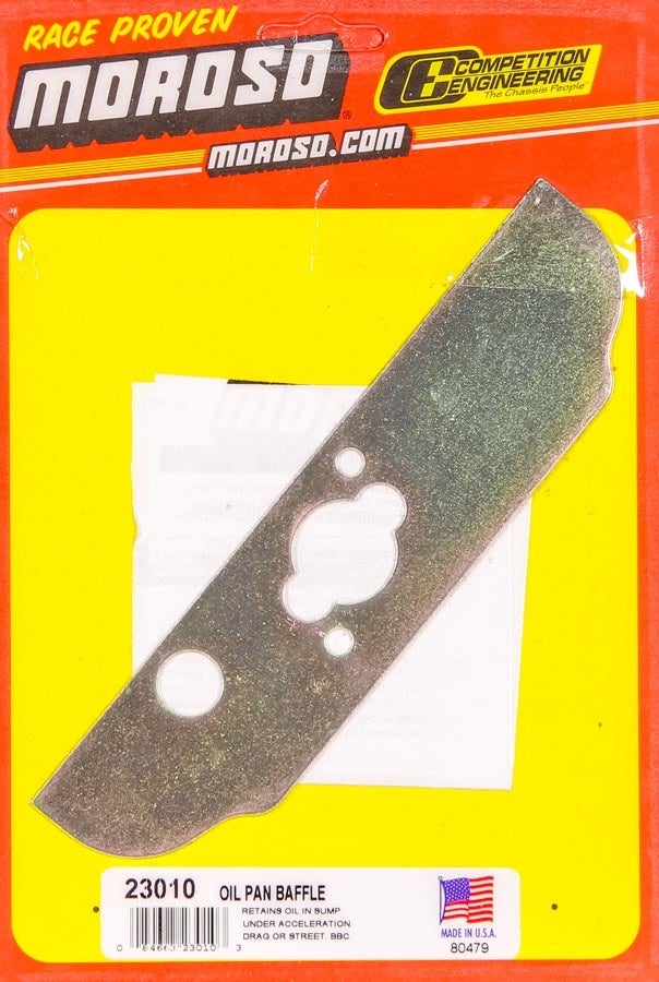 Moroso 23010 Baffle Oil Pan For Chevy Big-Block Engines   Baffle Oil Pan For