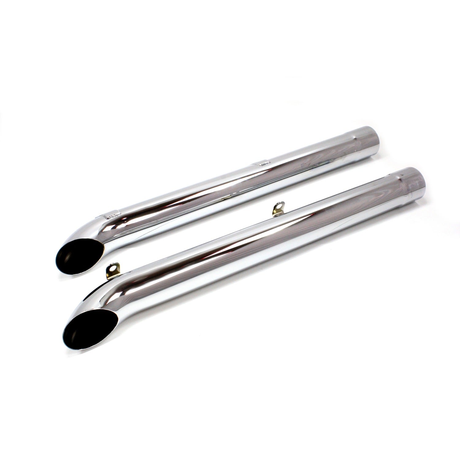 Doug's Headers D930-C Chrome Sidemount Exhaust Side Tube   Chrome Sidemount