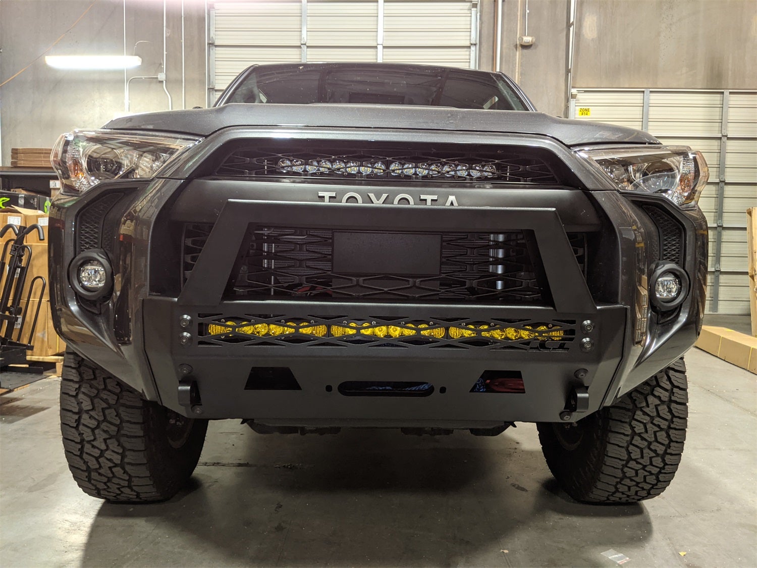 Ici (Innovative Creations) Al-Fbm71tyn-Rt Alumilite Front Bumper Fits 4Runner