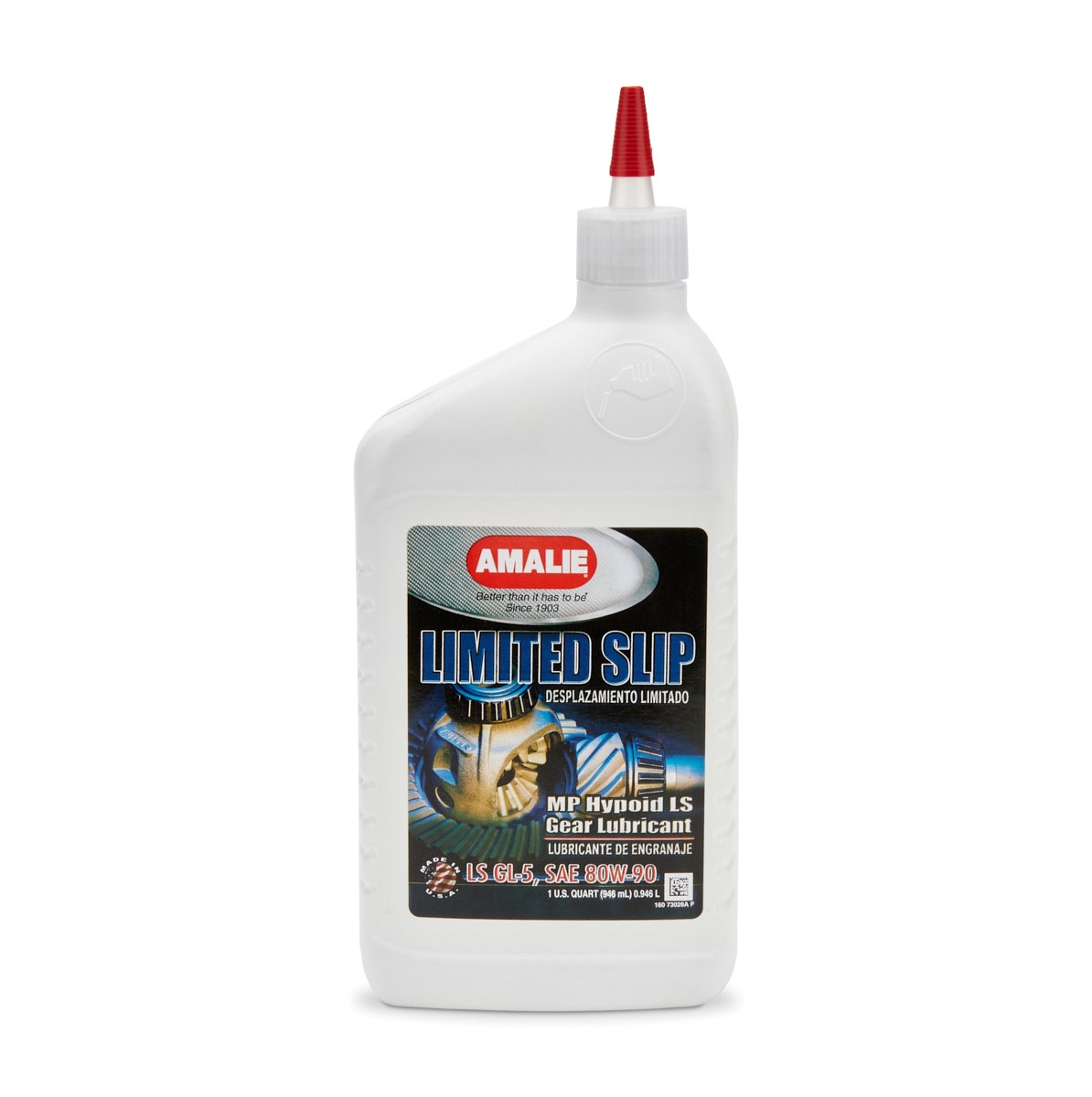 Amalie (73026-56 Api Gl-5 Certified 80W-90 Limited Slip Multi Purpose Gear Oil -