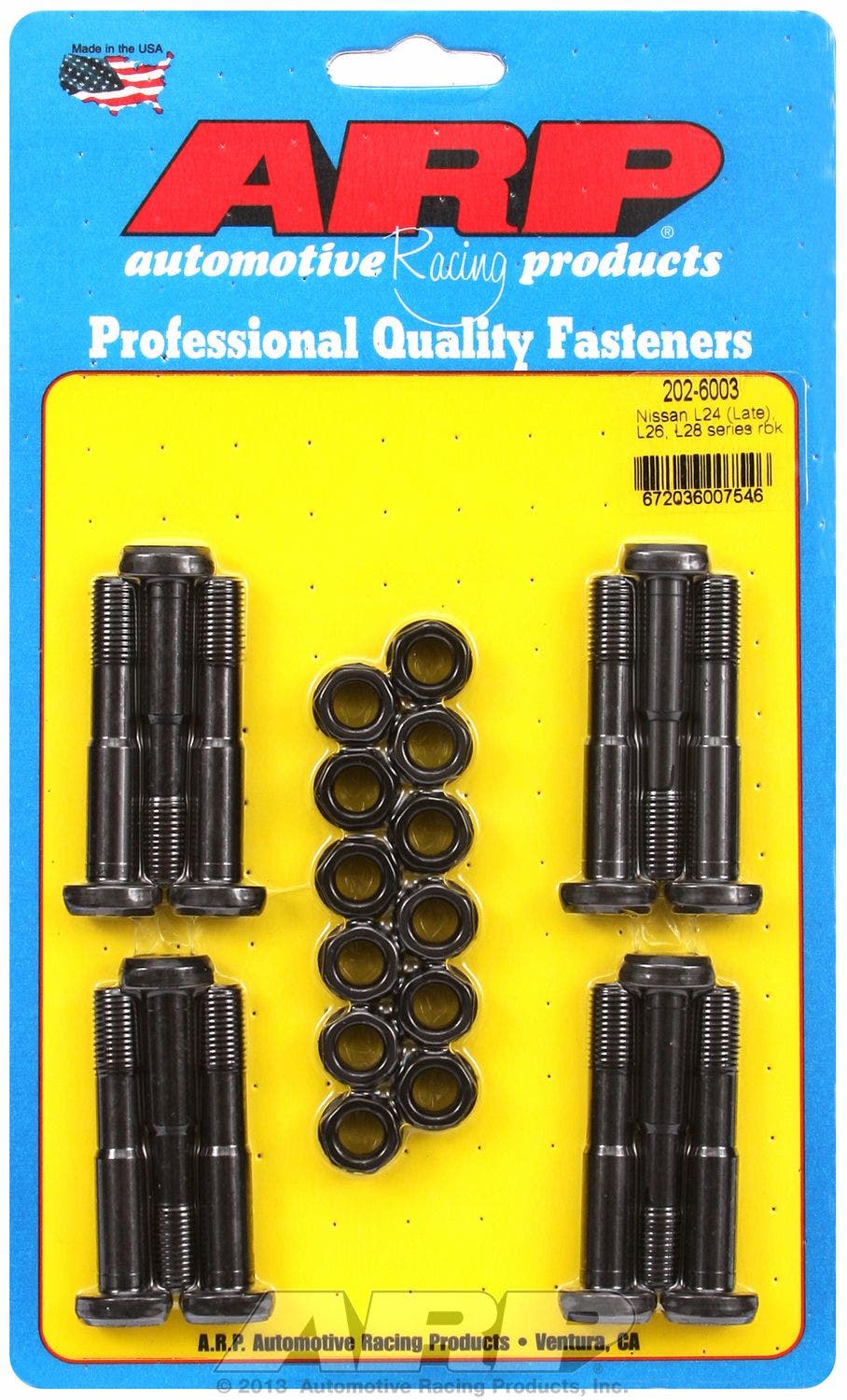 Arp 2026003 High Performance Connecting Rod Bolt Kit, For Select Nissan
