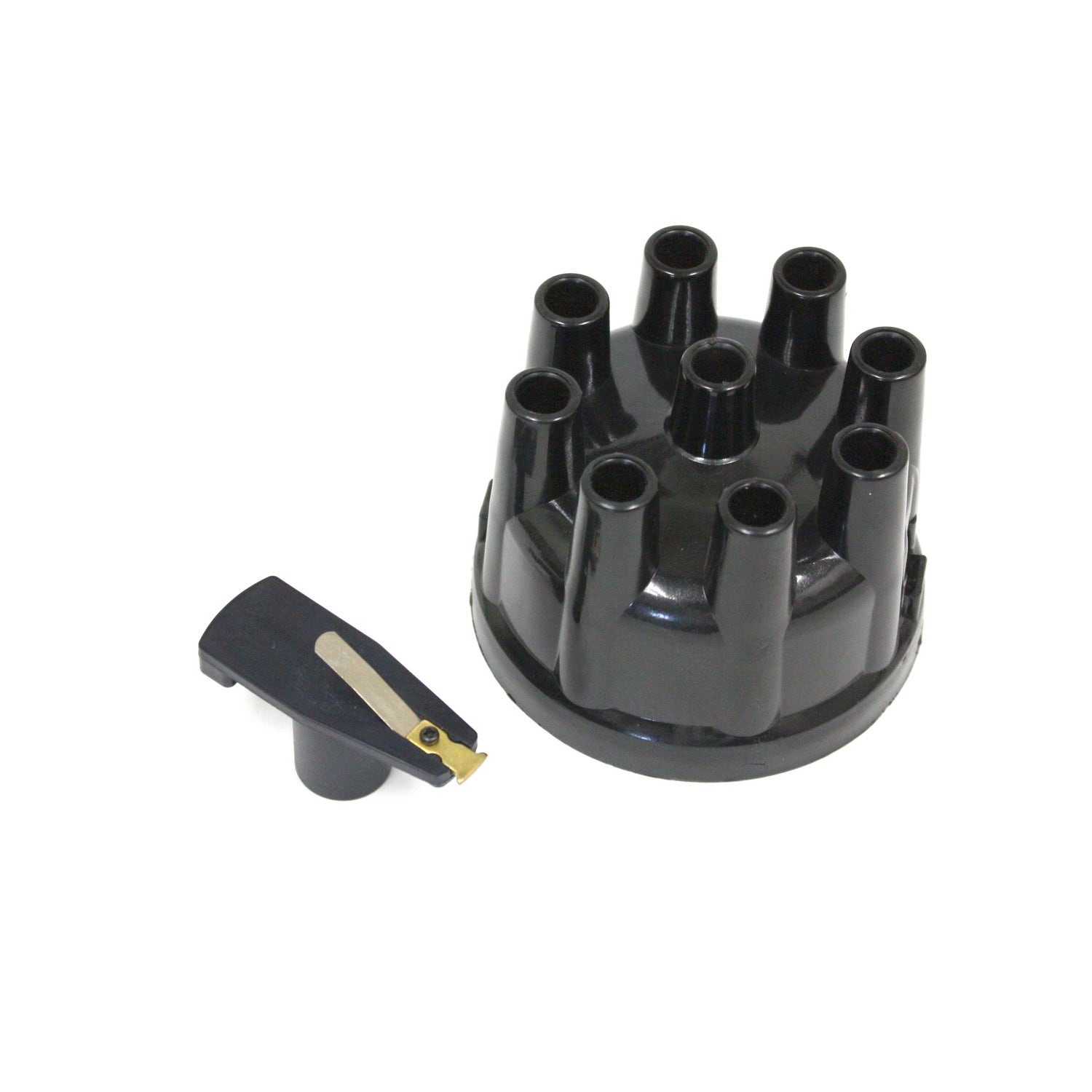 Pertronix D600703 Cast Black Cap And Rotor For Ford   Cast Black Cap And Rotor