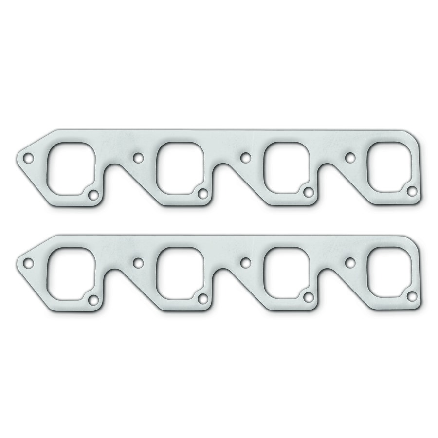 Remflex 3007 Square Port Exhaust Header Gasket  Gaskets  Exhaust Header Gasket;