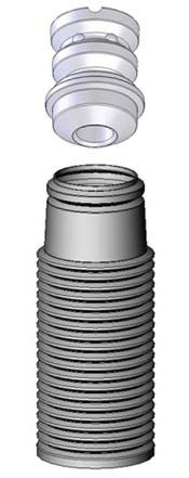 Kyb Suspension Strut Bellows P/N:Sb116  Suspension Strut Bellows P/N:
