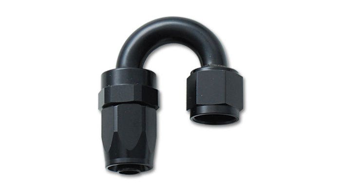 Vibrant Performance 21808 180 Degree Hose End Fitting   Hose End Fitting