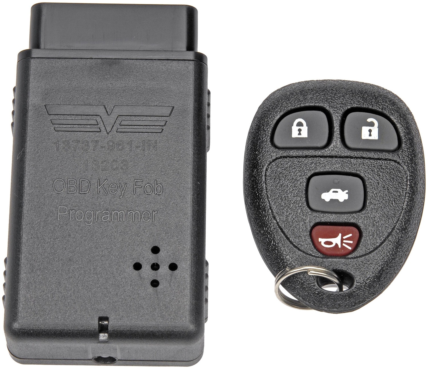 Dorman - Help Keyless Entry Transmitter P/N:13732 Key Fob  Color - Black,