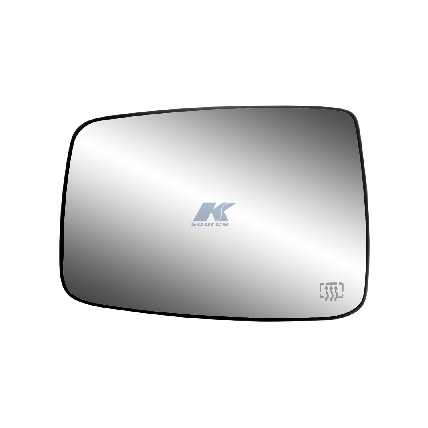 Fit System 33244 Driver Side Heated Mirror Glass W/Backing Plate, Dodge Ram