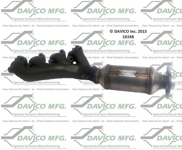 Davico Mfg Catalytic Converter P/N:19248  Catalytic Converter P/N: