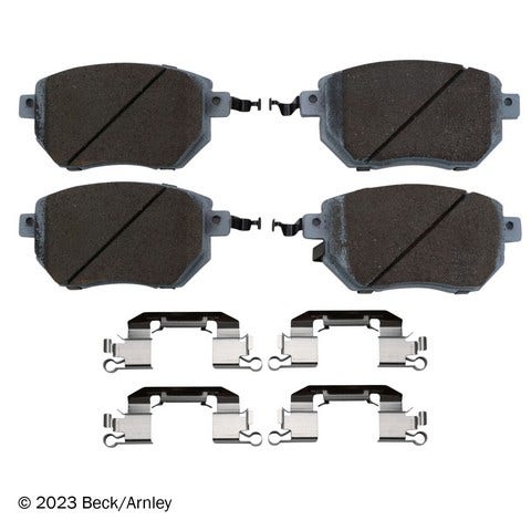 Beck/Arnley Disc Brake Pad Set P/N:085-6682  Disc Brake Pad Set P/N: