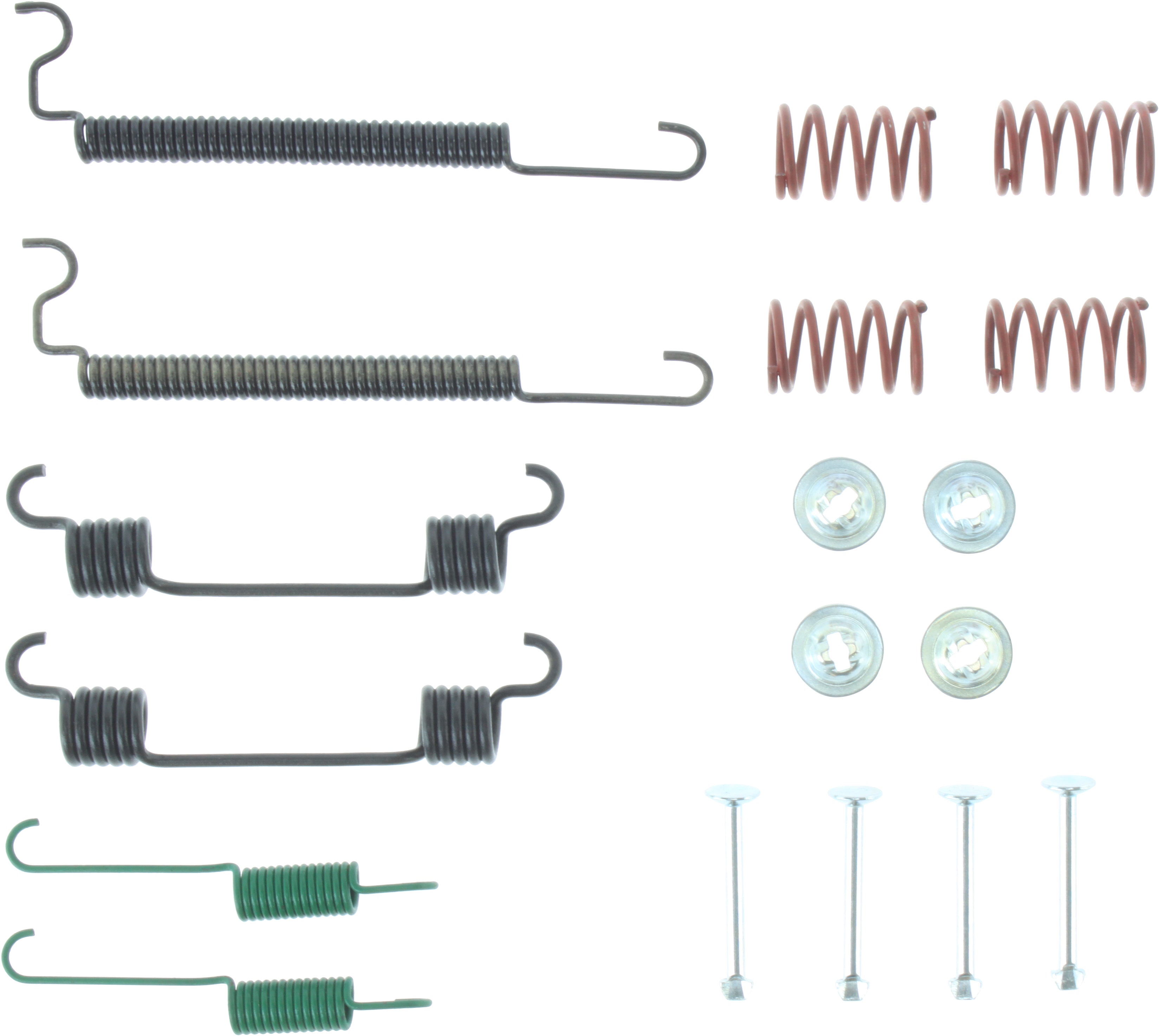 Centric Parts Drum Brake Hardware Kit P/N:118.49002  Drum Brake Hardware Kit