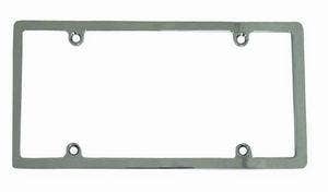 Racing Power R6070 Chrome Aluminum License Frame Without Light Racing Power
