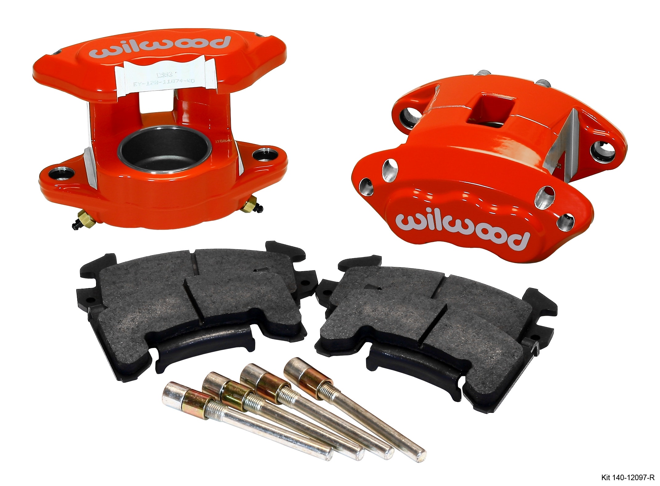 D154 Front Caliper Kit - Red  140-11403-D Brake Conversion Kit Dynapro Low