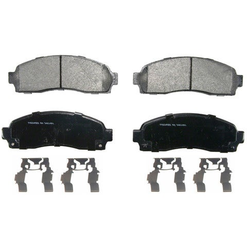 Wagner Brake Disc Brake Pad Set P/N:Sx833  Disc Brake Pad Set P/N: