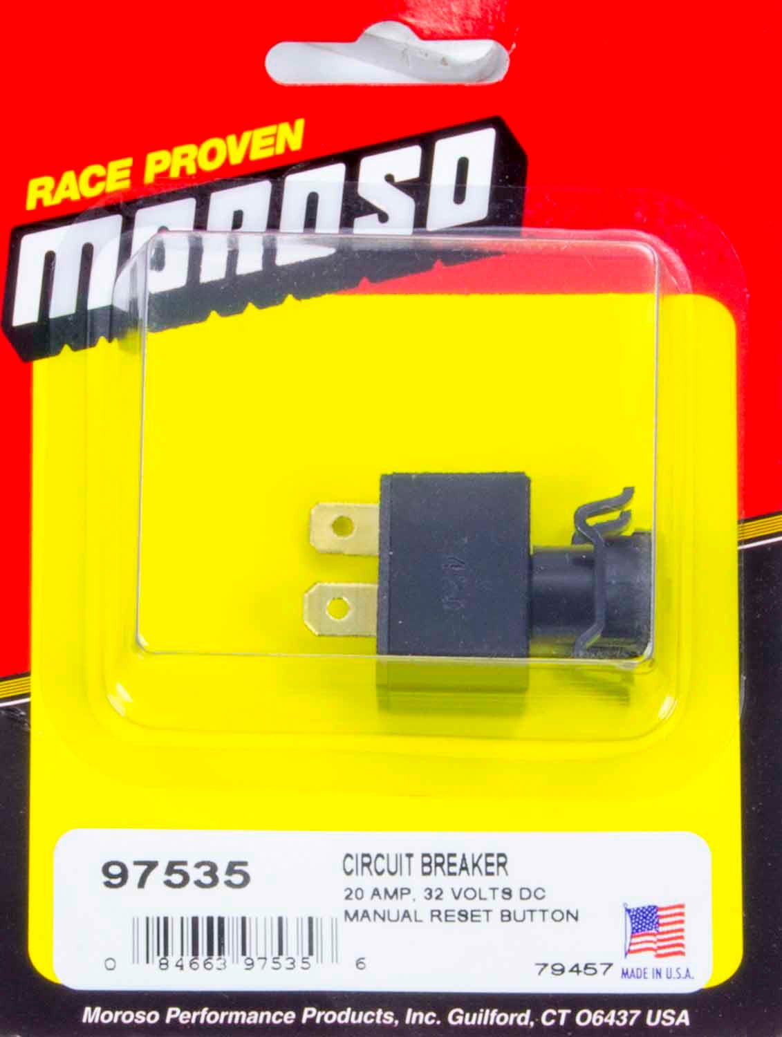 Moroso 97535 Replacement Circuit Breaker   Replacement Circuit Breaker