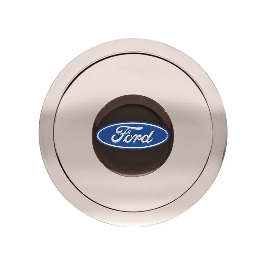 Gt Performance 11-1121 Horn Button With Ford Emblem, Small   Horn Button With