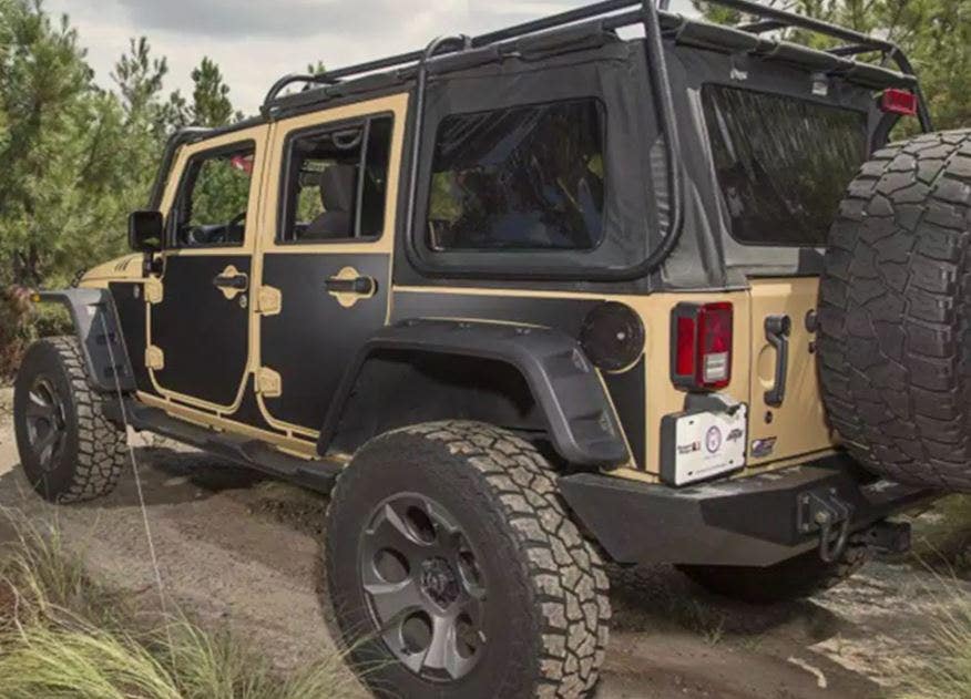 Rugged Ridge 12300.53 Magnetic Protection Panel Kit Fits 07-18 Wrangler (Jk)