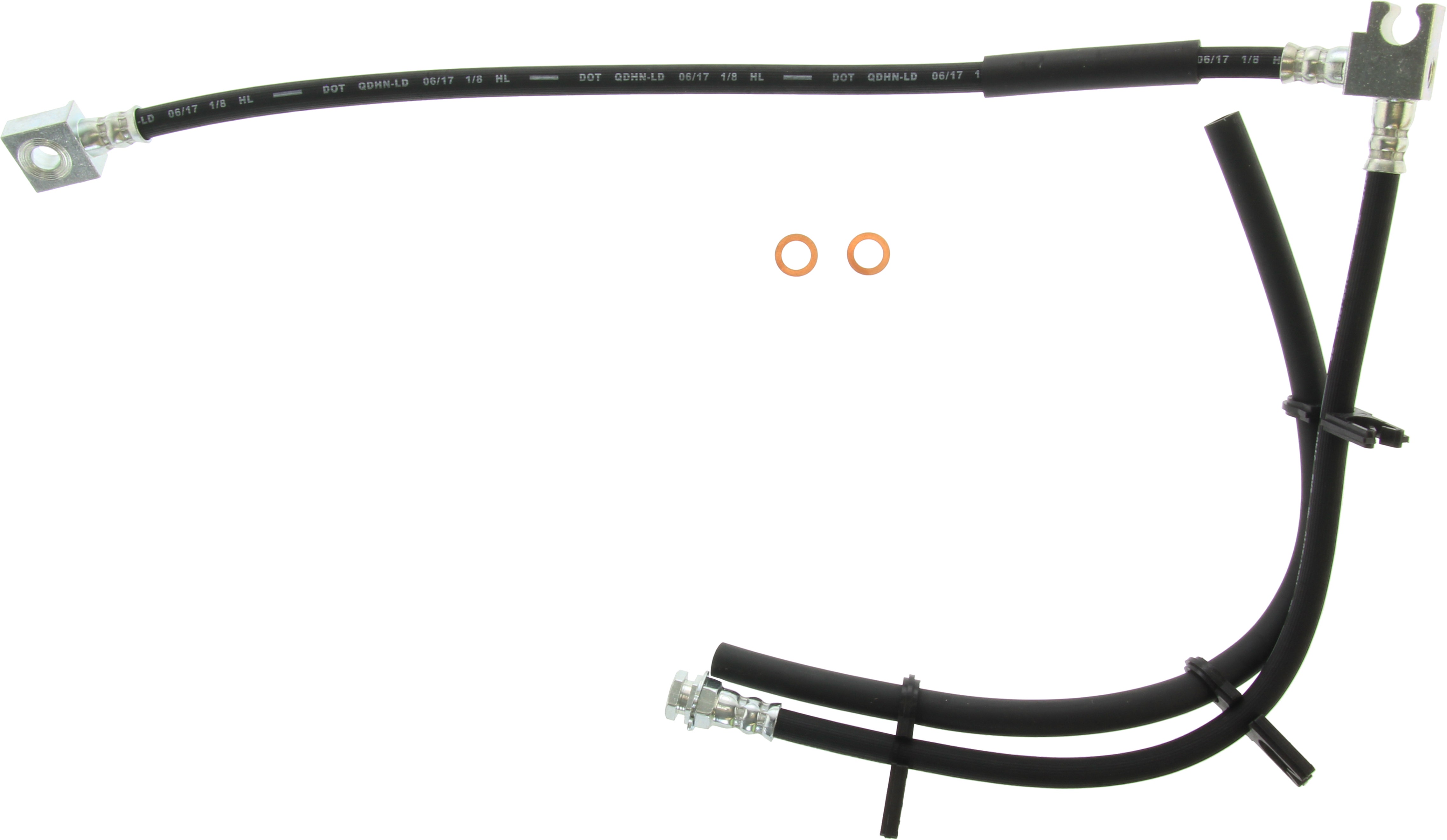 Centric Parts Brake Hydraulic Hose P/N:150.65434  Brake Hydraulic Hose P/N: