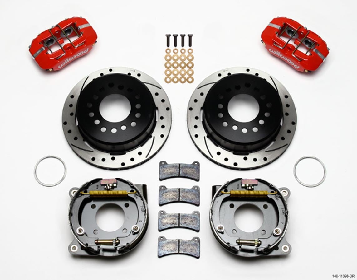 Rear Disc Brake Kit 12- Bolt Chevy W/Parking Brk Rear Disc Brake Kit 12- Bolt