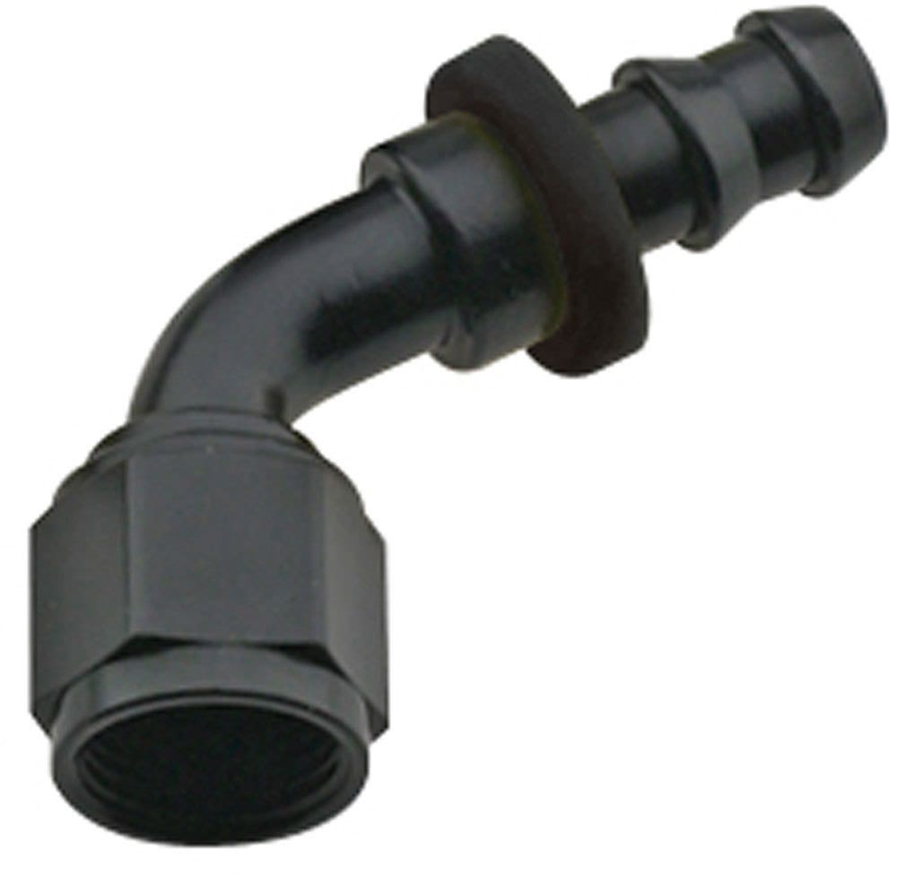 Fragola Performance Systems 206008-Bl #8 Pushlite End 60 Black  Performance