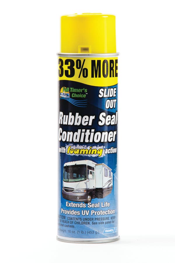 Camco Rv Slide-Out Rubber Seal Conditioner With Foaming Action; Extends Seal