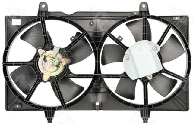Four Seasons Dual Radiator And Condenser Fan Assembly P/N:75362  Dual Radiator