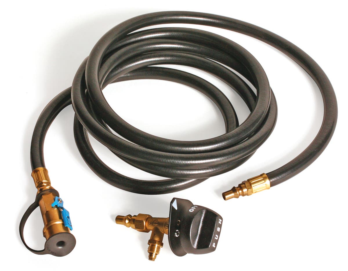 Camco 57638 Quick Connect Conversion Kit   Barbeque Grill Propane Supply