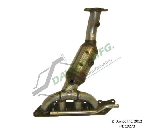 Davico Mfg Catalytic Converter P/N:19273  Catalytic Converter P/N: