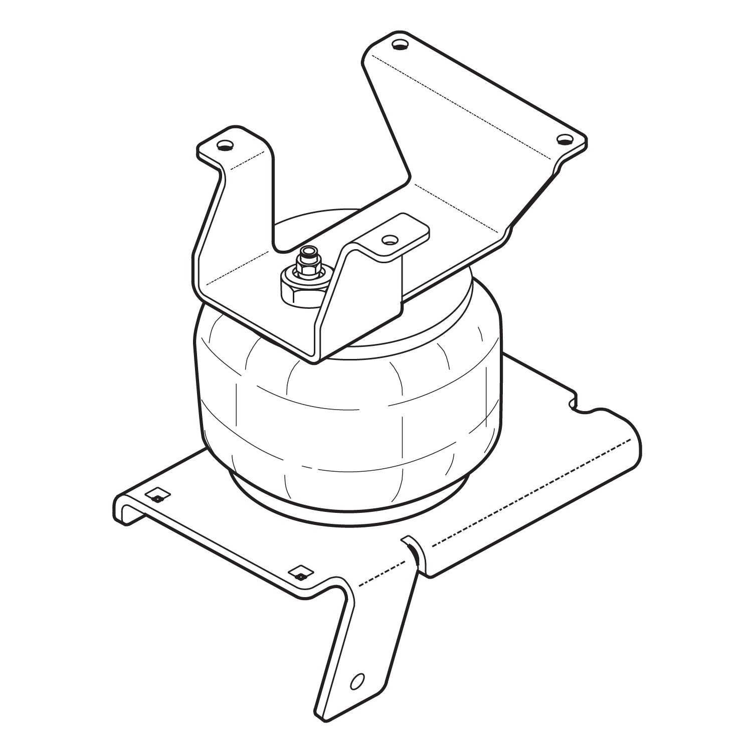Firestone Ride-Rite 2423 Ride-Rite Air Helper Spring Kit Firestone Industrial